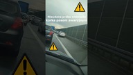 Nieudana próba ominięcia korka pasem awaryjnym #shorts #rikordwidjo