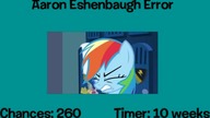 Aaron Eshenbaugh Error (Part 8)