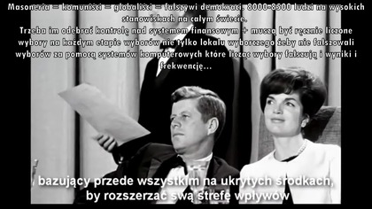 John F.  Kennedy o masonerii=komunistach=globalistach=fałszywych demokratach=fałszywych antysystemowcach
