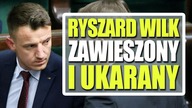 Ryszard Wilk ukarany i zawieszony.