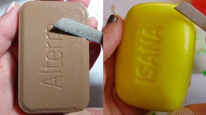 Soap Carving ASMR Relaxing Sounds no talking Satisfying ASMR Video