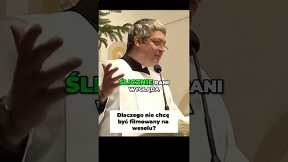 Dlaczego nie chcę być filmowany na weselu #pawlukiewicz