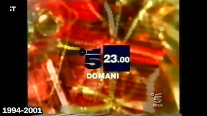 Canale 5 Logo History (TVItalia Version)