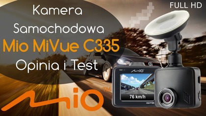 Mio MiVue C335 kamera samochodowa (wideorejestrator)  Opinia