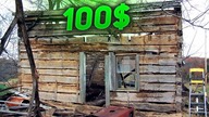 KUPIŁ CHATKĘ ZA 100$, NIE UWIERZYSZ jak TERAZ WYGLĄDA