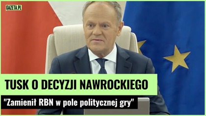 Nawrocki zwołał RBN.  Tusk: Jesteśmy zdezorientowani