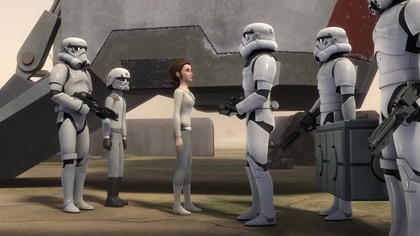 Star Wars Rebelianci S02E27 Księżniczka na Lothal