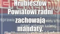 Hrubieszów: Powiatowi radni zachowają mandaty.  Referendum jest nieważne