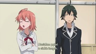 Oregairu S1 Odcinek 4 Jednak ma kilku przyjaci&oacute;ł Napisy PL
