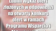 Lublin: Wykaz ofert złożonych w odpowiedzi na otwarty konkurs ofert w ramach Program...