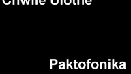 Paktofonika- Chwile Ulotne (tekst)