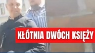 Sprzeczka dwóch duchownych pod sklepem w Poznaniu.  Nerwy puszczają!