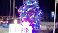Świątecznie przy rondzie  #święta #christmas #vlogmas #shorts