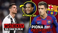 Szok! Van Dijk WYŚMIAŁ Ronaldo! Ostra SPRZECZKA...  Piątek musi UCIEKAĆ! Trafi do Barcy?
