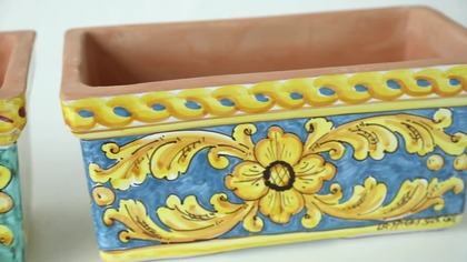 Sycylijskie doniczki ceramiczne | Kolekcja Fiore