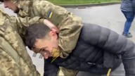 Ukraina.  Kolejny kandydat do trumny złapany.