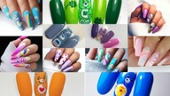 Collab / care bears nails art / dzień dziecka / Allepaznokcie Molly Lac