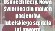 Uśmiech leczy.  Nowa świetlica dla małych pacjentów lubelskiego szpitala już otwarta