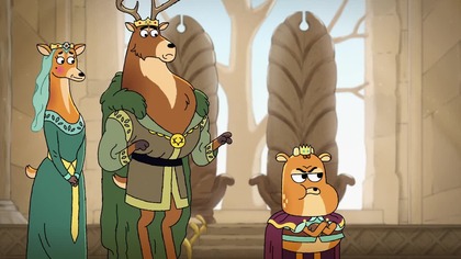 Bohaterska wyprawa dzielnego księciaI vandoe-s5e08-Książę i wątły giermek.