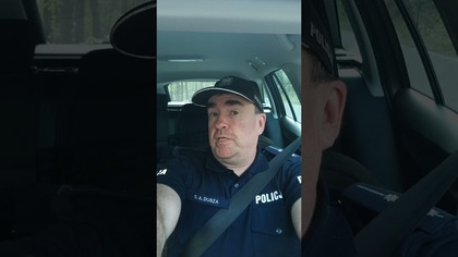 Za dużo nie mogę nic powiedzieć, ale...   #shorts #policja #radiowóz