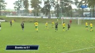 Lechia II Zielona Góra - Czarni Żagań - skrót - 1:3 - 16. 10. 2022r.