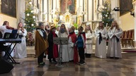 Pastorałka Skrzypi wóz w wykonaniu scholi Aniołki z Markuszowa.  Frg.  koncertu z dn.  6. 01. 2026 r