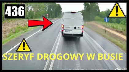 Szeryf drogowy w busie