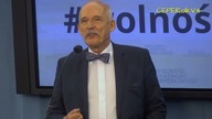 Konferencja prasowa - Janusz Korwin-Mikke o wynikach wyborów prezydenckich w USA