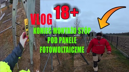 Montaż konstrukcji pod off grid, vlog budowlany, obrażanie przez widzów,budowa domu samemu