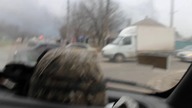 Ostrzał miasta Mariupol na Ukrainie 