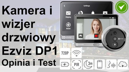 Kamera wizjer drzwiowy Ezwiz DP1 - Opinia