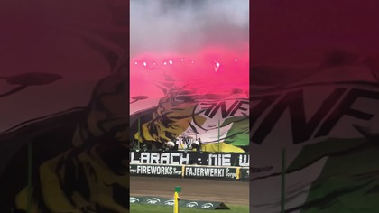 W czarnych okularach nie widzę przeszk&oacute;d - oprawa kibic&oacute;w Falubazu #falubaz #sports #speedway