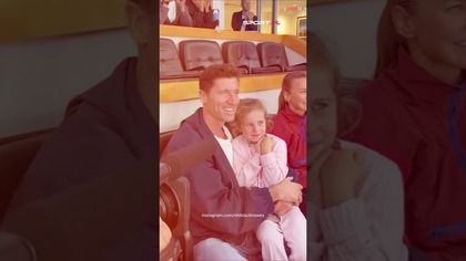Lewemu z rodziną chyba podoba się życie w Chicago, co#piłkanożna #lewandowski
