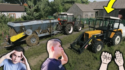 PRZEGRAŁEM NASZ CIĄGNIK W KAMIEŃ PAPIER NOŻYCE WIELKA SPRZEDAŻ MASZYN POLSKA WIEŚ 213