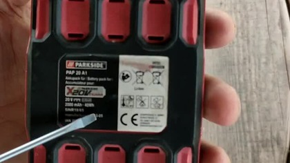 Testuję ogniwo akumulatora Parkside z Lidla po użytkowaniu 5 lat.