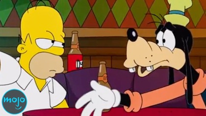 Top 30 Times The Simpsons Made Fun of Disney
