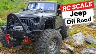 Rc SCALE Off Road with JEEP JK Rubicon RC Crawler ( SCX10 II )