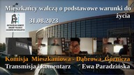 Posiedzenie Komisji Mieszkaniowej Dąbrowa G&oacute;rnicza, mieszkańcy oraz radni