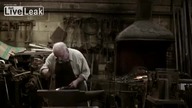 84-year-old blacksmith