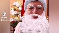 Mikołaj w odwiedzinach u pisarza Łukasza Przelaskowskiego 