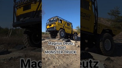 Ciężarówka Terenowa - Magirus Deutz 130d7 - Poligon4x4 #offroad #trucktrial #monstertruck
