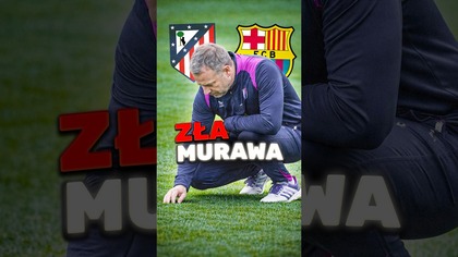 Hansi Flick OSOBIŚCIE sprawdził murawę...  Szuka WYMÓWKI na porażkę? #fcbarcelona