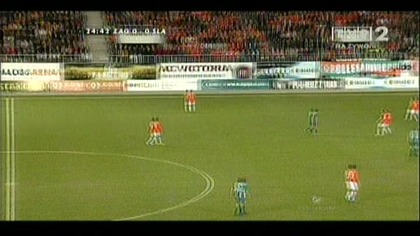 Ekstraklasa 2009/2010 - Kolejka 26. Zagłębie Lubin - Śląsk Wrocław 1:1