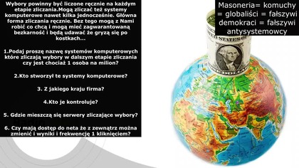 Zmierzamy do 1 rządu światowego krok po kroku.  Może za pokolenie, 2...  Warto doinformowywać innych aby opóźnić