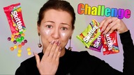 Skittlesy Decyduja o Moim Makijazu - Tik Tokowy Trend Makijażowe Wyzwanie!