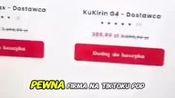 SCAMY Z TIKTOKA - STRIKERY KUKIRINDOSTAWCA HULAJTANIO VOLTOWY KUKIRIN-SKLEP HULAO #scam #tiktok