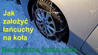 Jak założyć łańcuchy na koła  Bezpieczna jazda zimą
