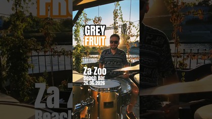 Grey Fruit live + klimat beach baru.  Zobacz jak było! #livemusic #beach #concert