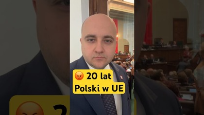  20 latPolski w UE #DariuszMatecki #UniaEuropejska
