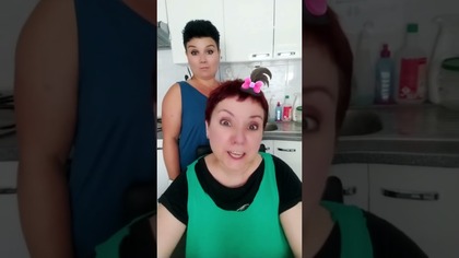 Widziałam ducha na balkonie!  #shorts #humor #comedy #dc #fyp #żarty #dziecko #duch